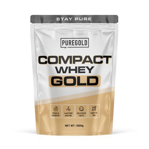 Compact Whey Gold - 1000g Strawberry Ice Cream 2023-10-6051 фото
