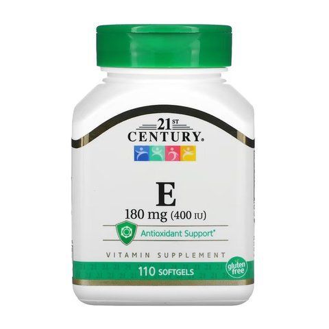 E 180 mg (400IU) - 110 softgels 32328 фото