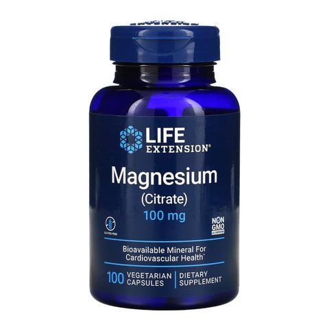 Magnesium (Citrate) 100 mg - 100 vcaps 2022-10-1902 фото