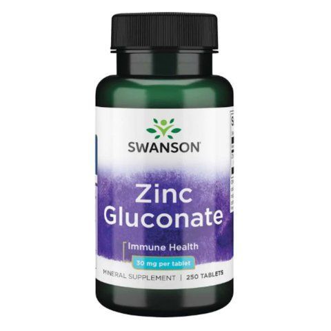 Zinc Gluconate 30mg - 250caps 100-71-2991176-20 фото