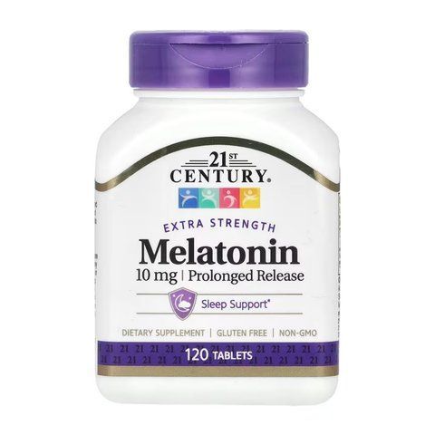 Melatonin 10 mg Prolonged Release - 120 tabs 32355 фото