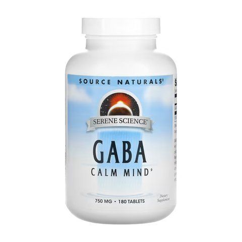 Serene Science&reg; GABA 750 mg - 180 tabs 2023-10-5114 фото