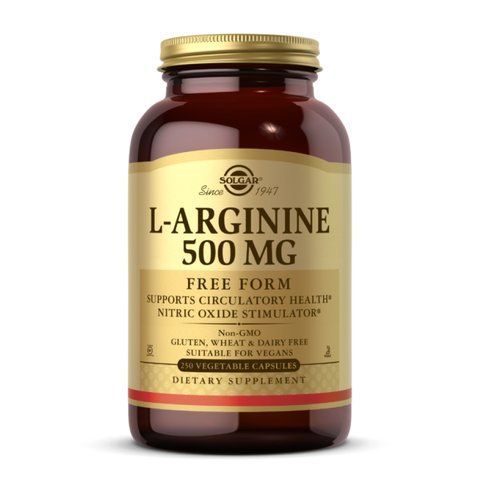 L-Arginine 500mg - 250 vcaps 2023-10-4108 фото