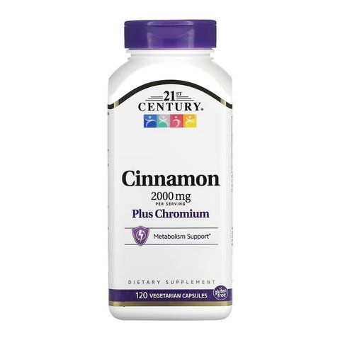 Cinnamon Plus Chromium - 120 vcaps 32304 фото